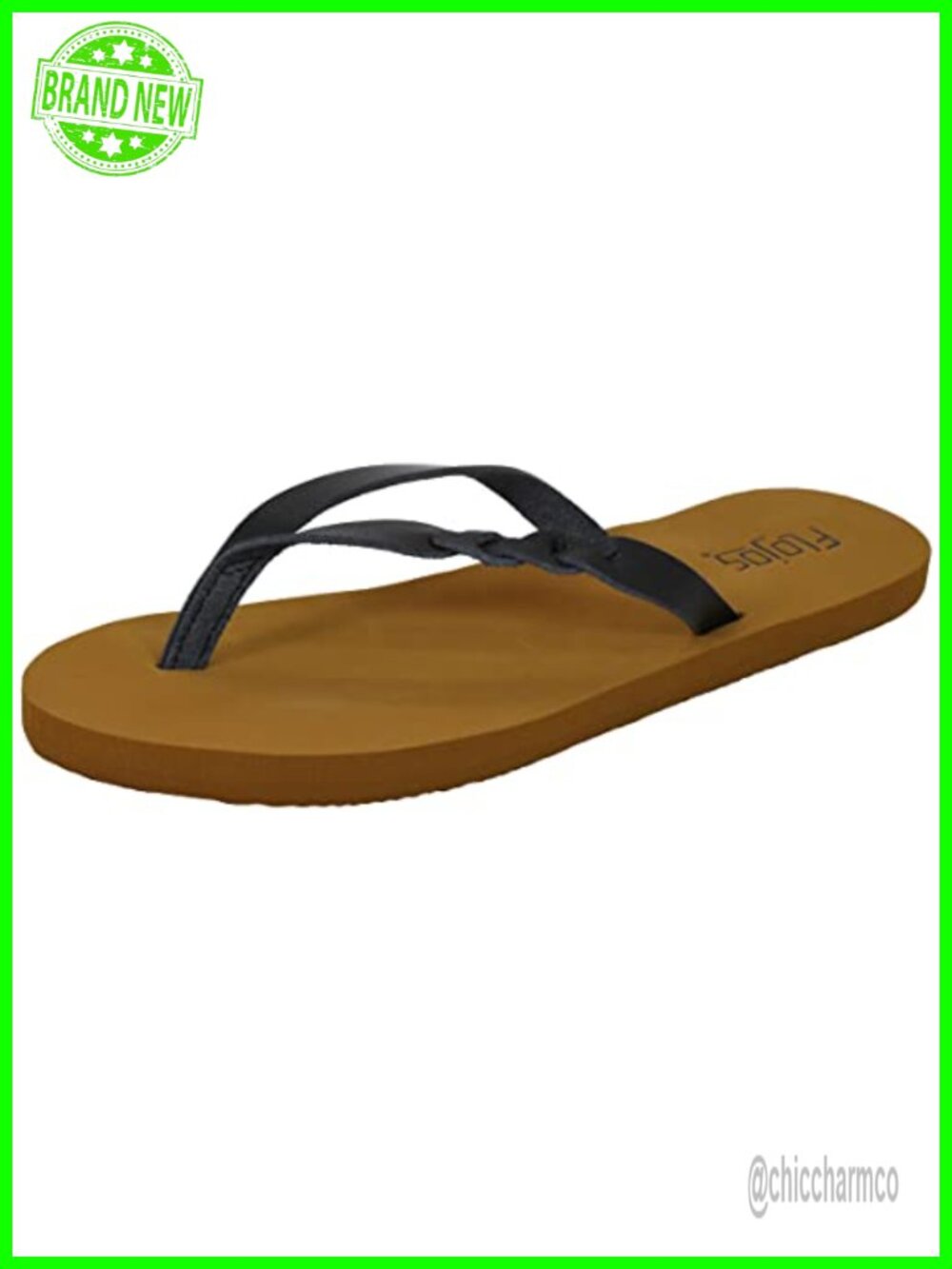 Faux Leather Braided Thong Sandal with Arch Support